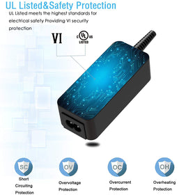 Superer 45W AC charger for Samsung NP930QAA-K01US; reliable compatibility for everyday use.