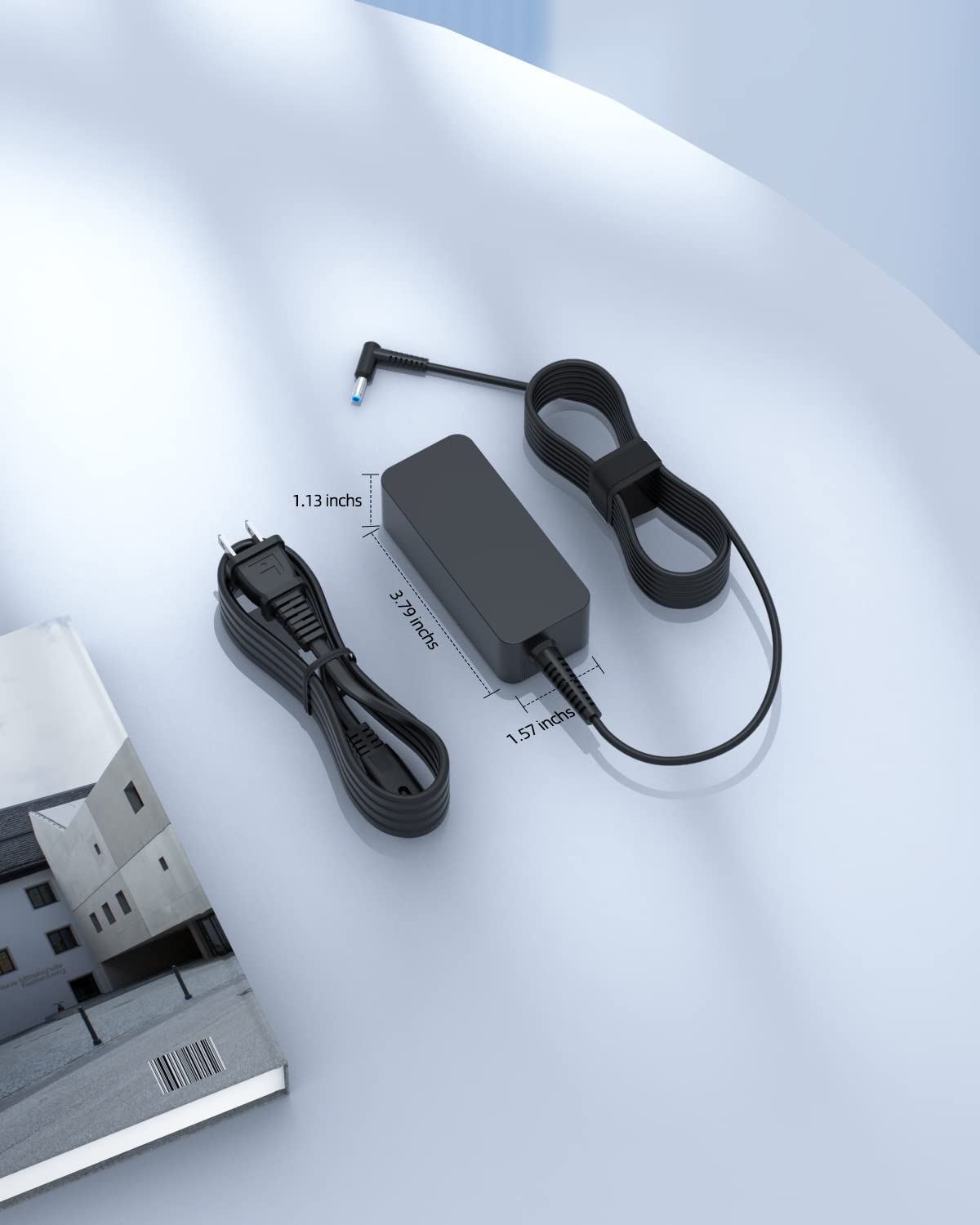 Superer 45W charger in package with power cord for quick setup.