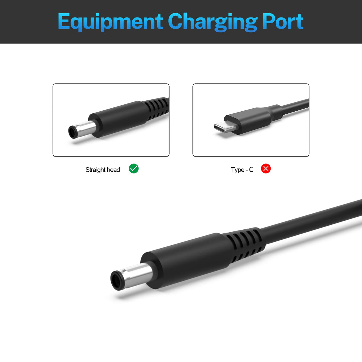 Superer 65W charger for Dell Inspiron 5379 provides steady charging.