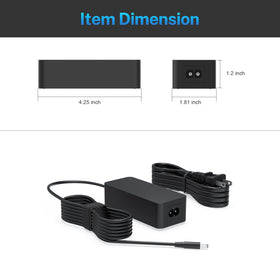 Superer 65W Dell Inspiron 5770 charger offers portable, dependable power.