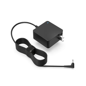 Superer 65W charger with foldable prongs for compact travel and storage