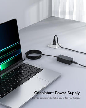 Packaging includes power adapter and cord for convenient replacement by Superer