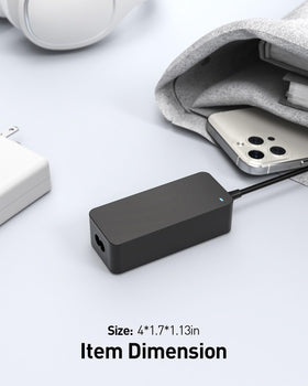 Superer AC charger for Gateway NE522 – cable entry with included plug details.