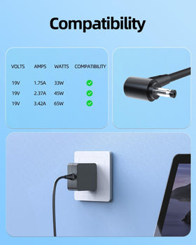 Package includes one power adapter for easy setup and replacement