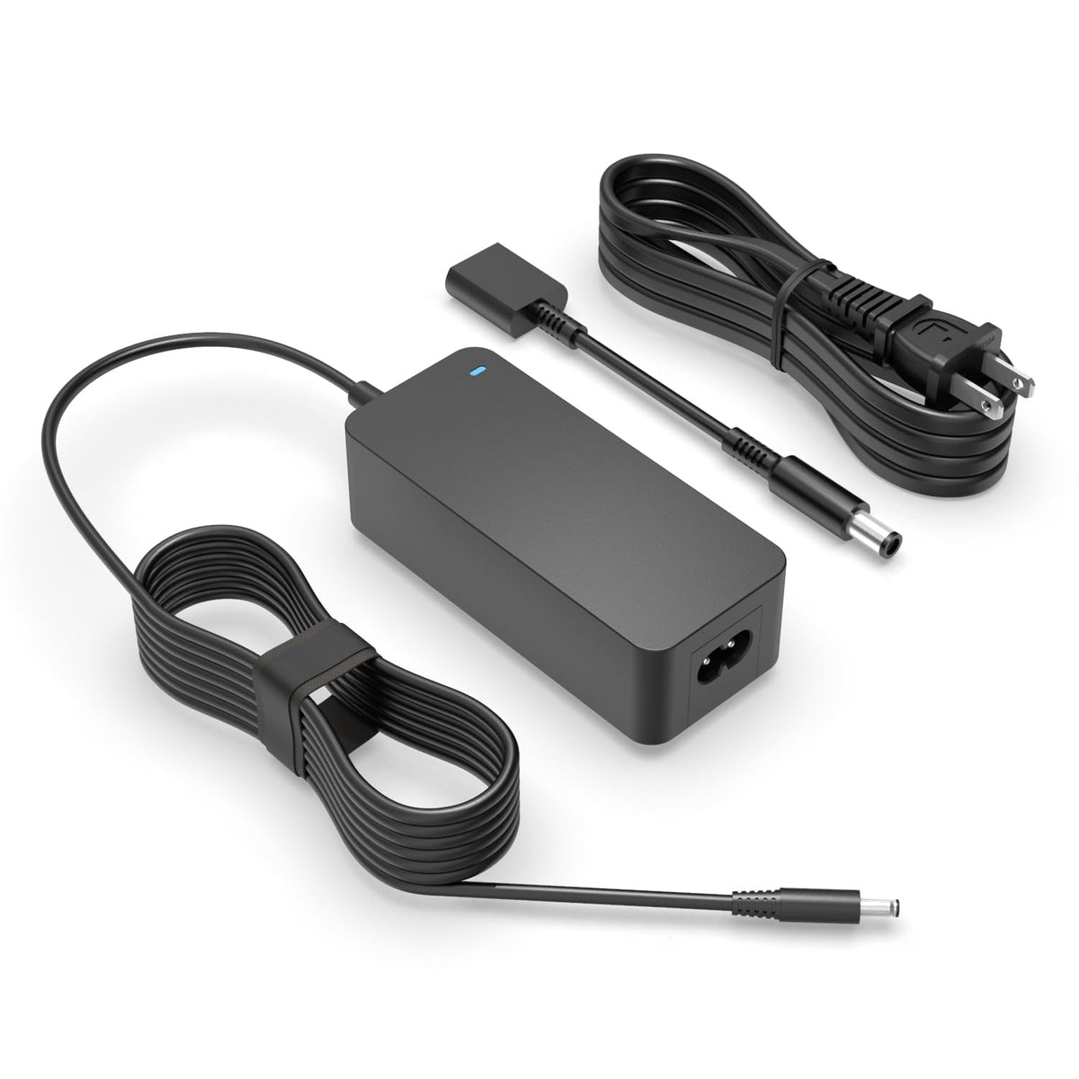 Superer Dell charger with 4.5mm round connector for reliable power.
