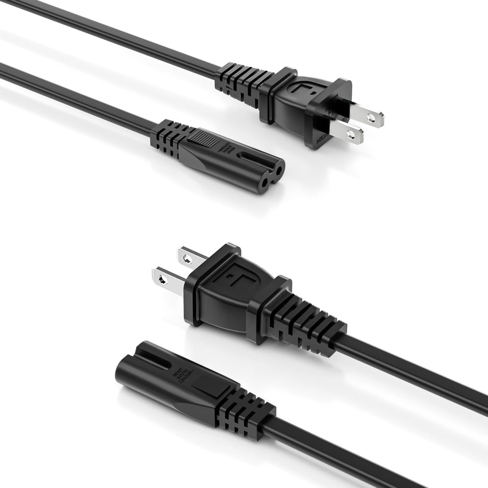 Superer printer cord 8ft ETL certified for reliable home and office power
