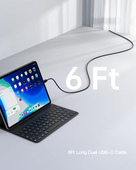 Close-up of Superer USB-C connector showing secure fit and durable finish