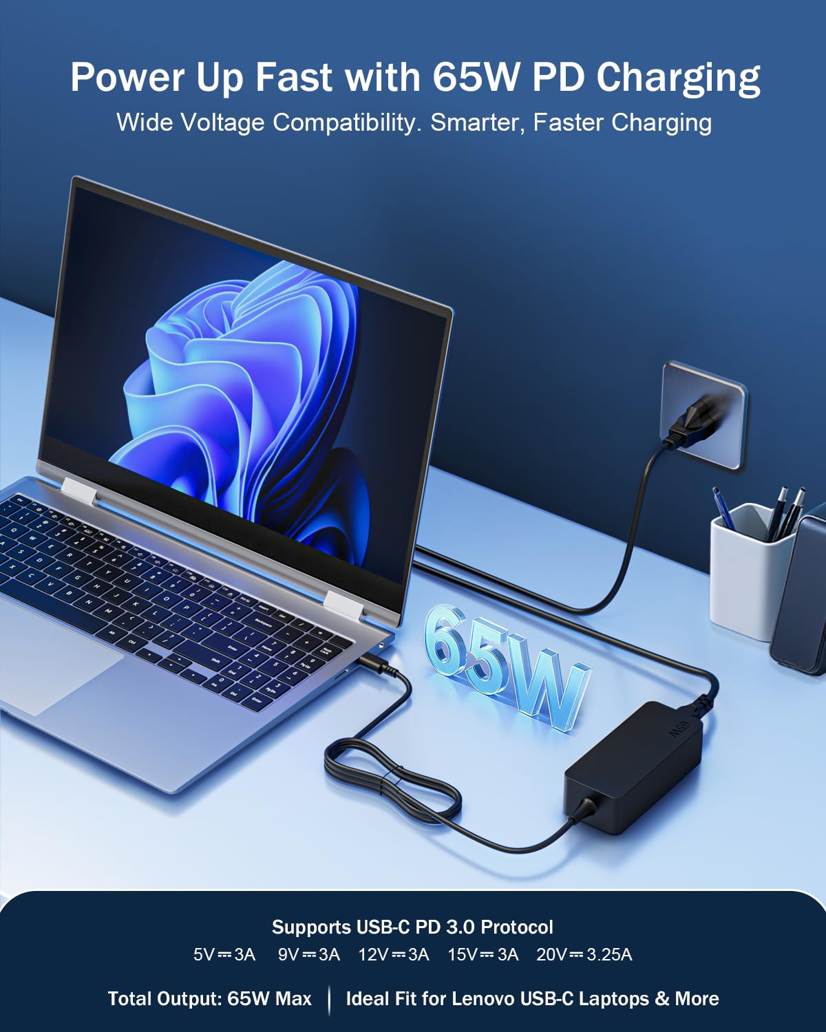 Superer USB-C PD charger powers multiple devices efficiently