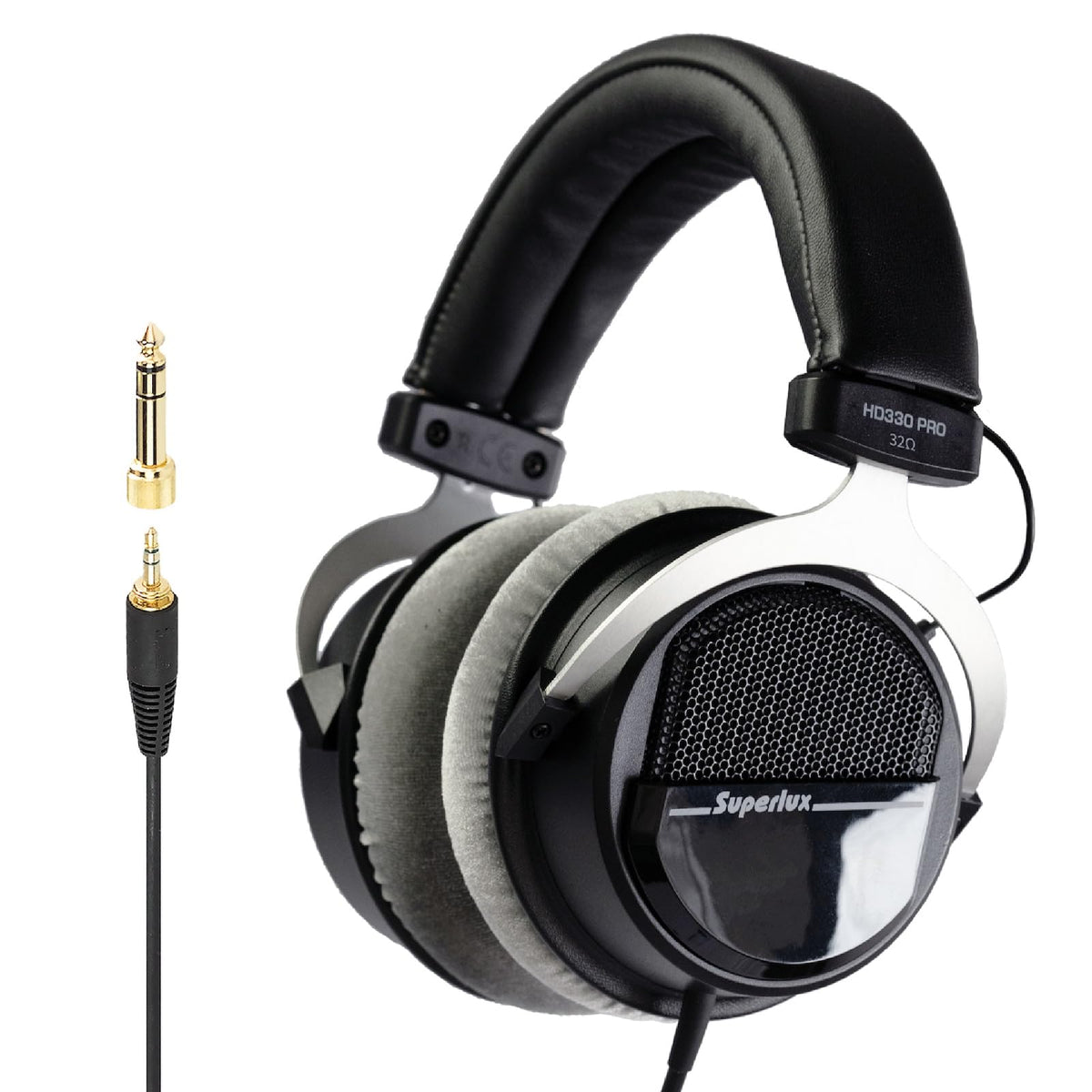 Superlux HD 330PRO front view showing premium build and balanced sound