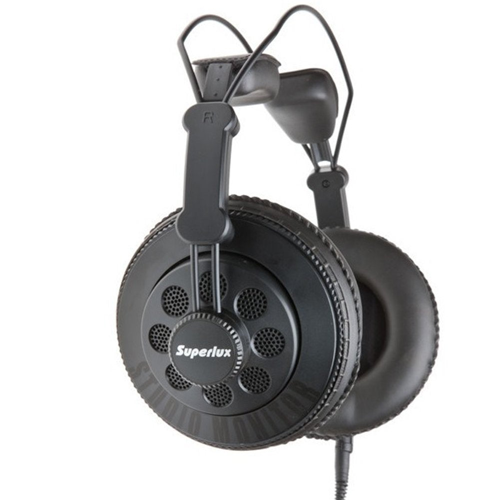 Superlux HD668B detachable cables 1m and 3m with clip for flexible setups