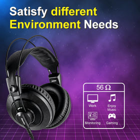 Superlux HD668B MKII earcup close-up revealing driver detail and comfort