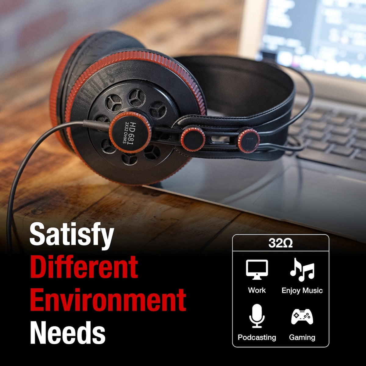 Superlux HD681 AIR cable and adapters showing versatile connectivity benefit
