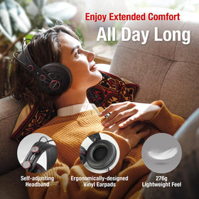 Superlux HD681 self-adjusting headband detail providing secure fit and reduced fatigue