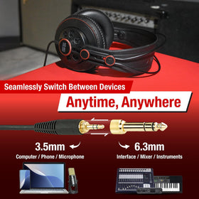 Superlux HD681 in a mixing studio demonstrating accurate monitoring and soundstage clarity