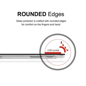 Supershieldz 9H hardness with HD clarity preserves touch and display detail