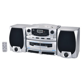 Supersonic SC-2121BT detachable high-performance speakers for flexible placement.