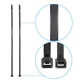 Unpacked Superun zip tie set with 400 pieces displayed.