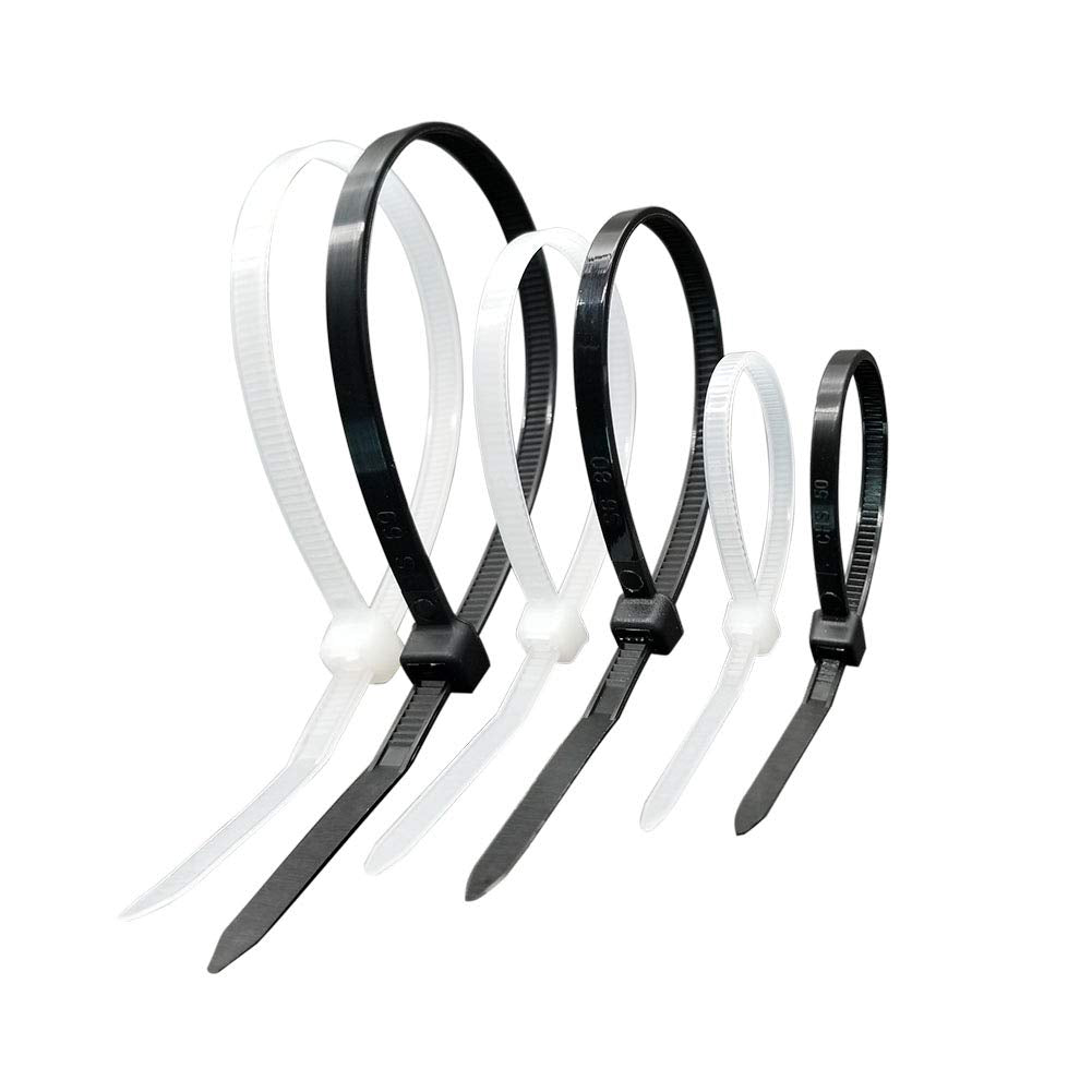 UV resistant zip ties suitable for indoor and outdoor use