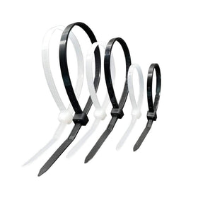 UV resistant zip ties suitable for indoor and outdoor use