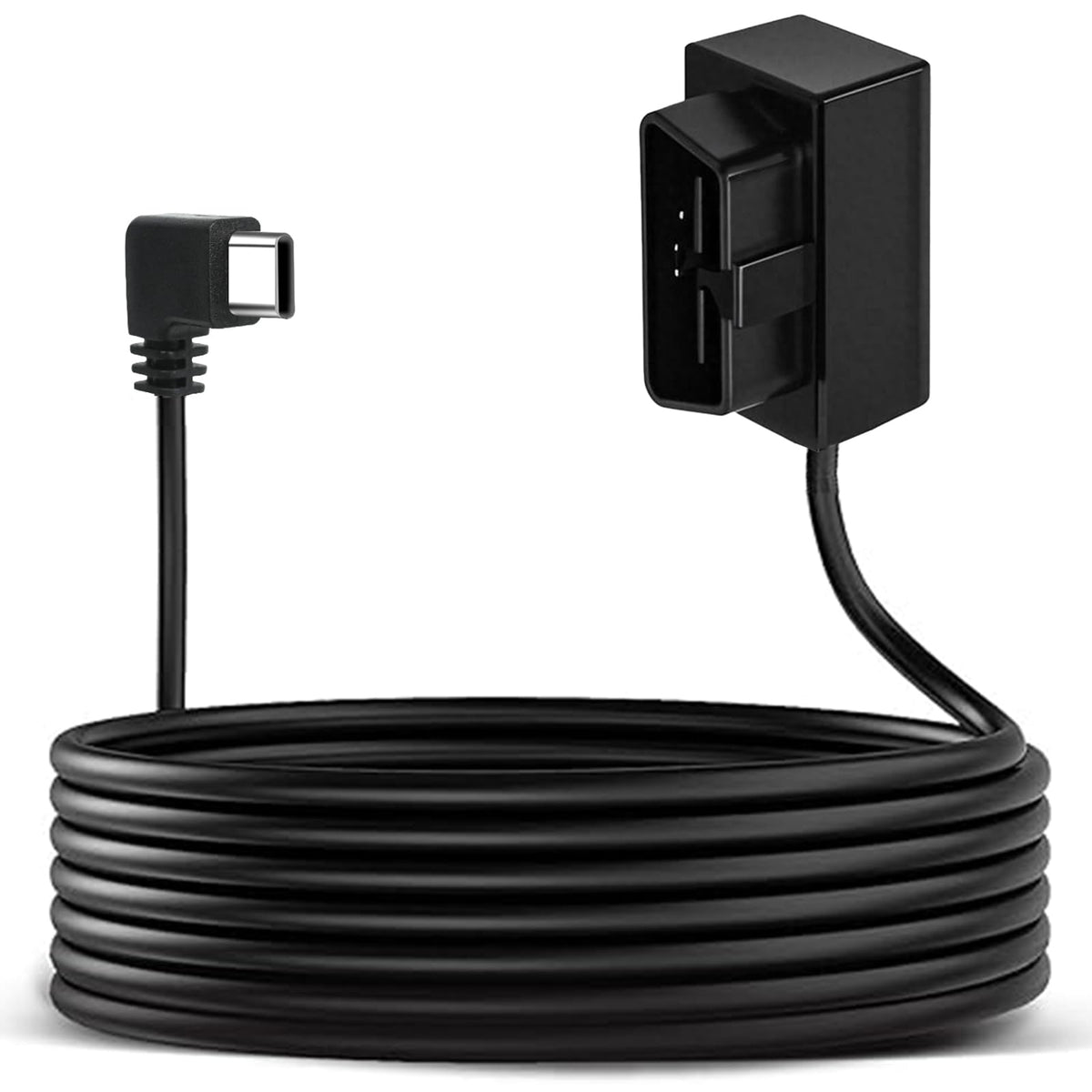 Suplogico dashcam hardwire kit unboxing showing compact, plug-and-play packaging for a clean install