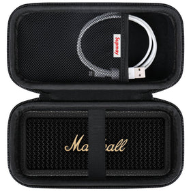 Supmay case front view protecting Marshall Emberton with travel-ready durability