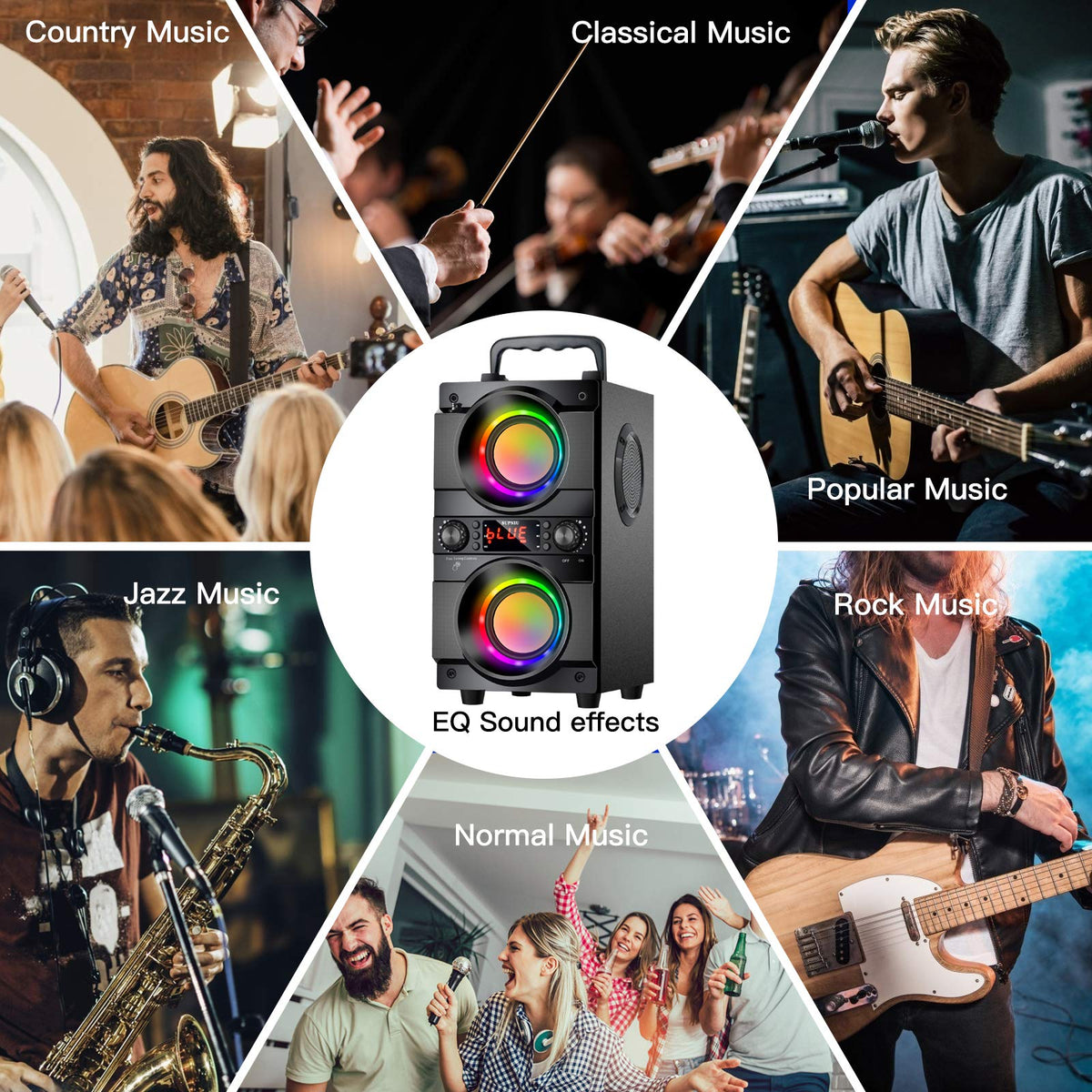 SUPNIU A21 remote control for simplified playback control