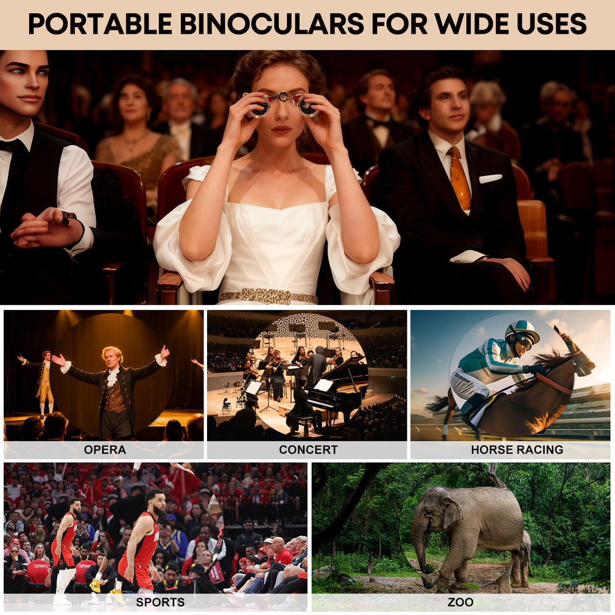 SUPRBIRD adjustable handle and chain displayed for comfortable carry option
