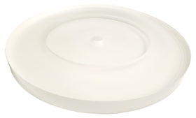 SUPREMETECH acrylic platter close-up edge revealing dense material and precision finish