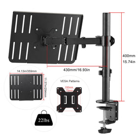 suptek arm articulation side view, demonstrates adjustable positioning for ergonomics