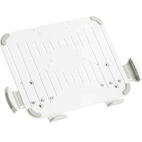 suptek front view laptop tray showing clean mount for clear desk