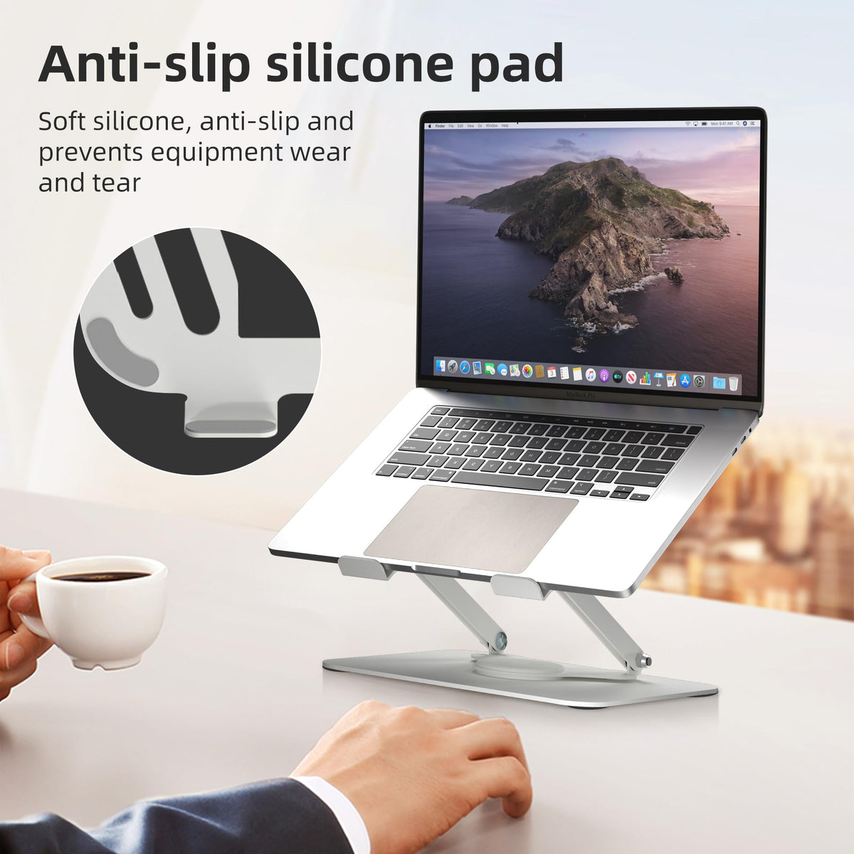 Suptek portable stand suitable for home, office, or outdoor work
