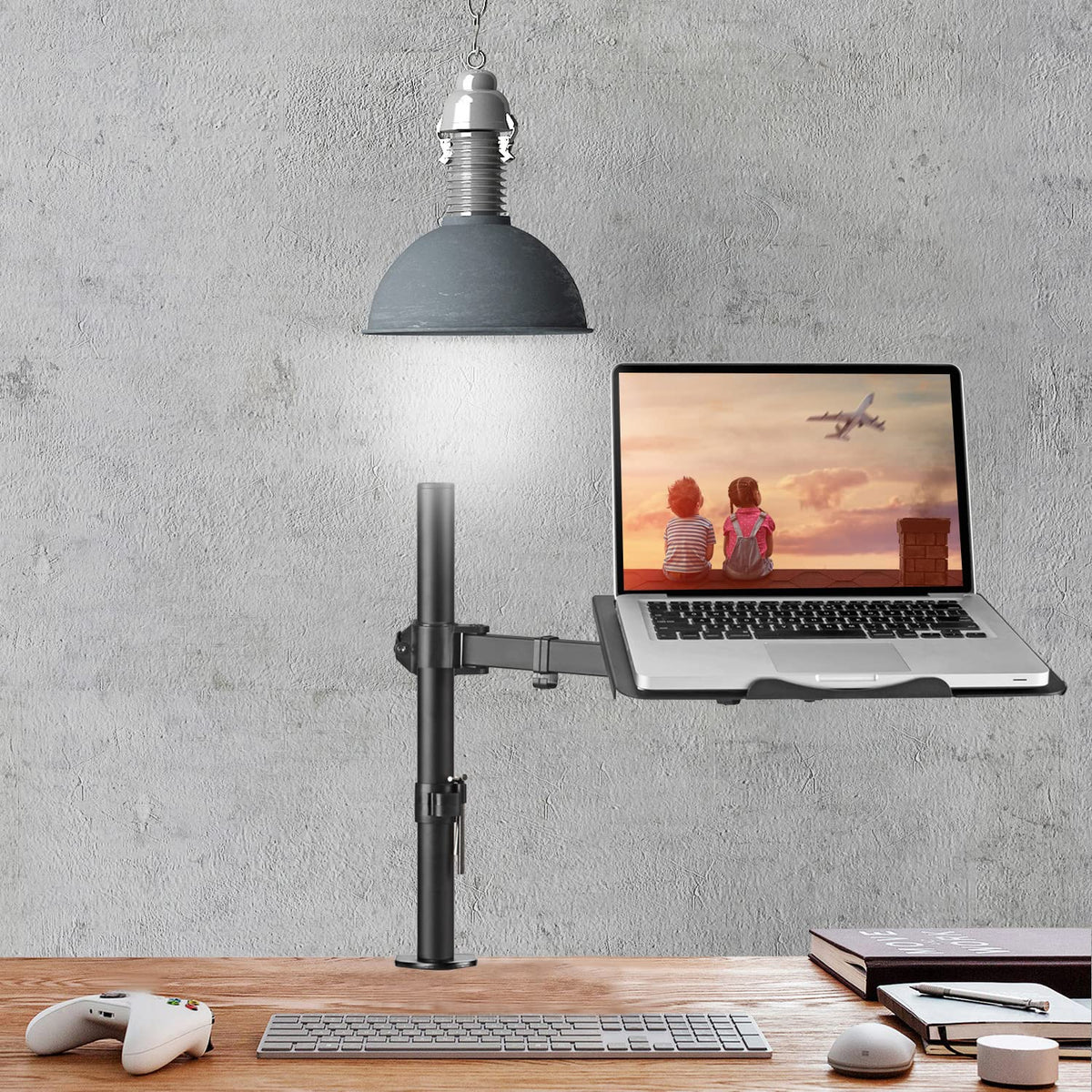suptek lifestyle home office setup, creates an ergonomic, organized workspace