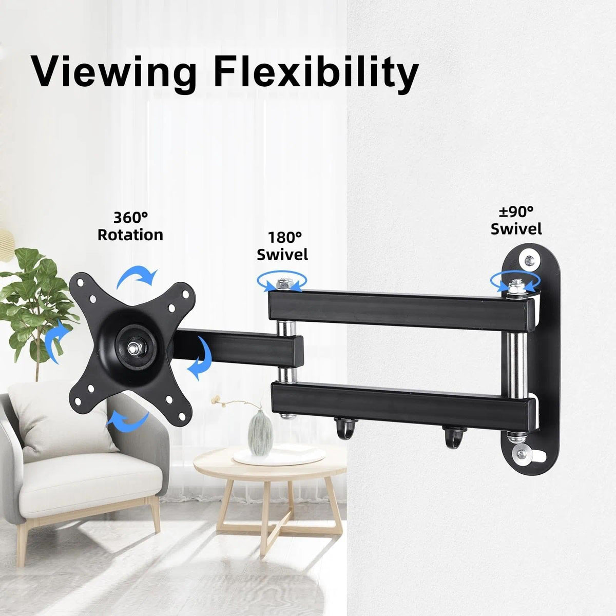 Suptek MA2720 living room setup maximizing viewing comfort.