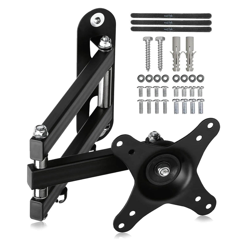 Suptek MA2720 wall-mount front view with slim profile for flexible viewing.