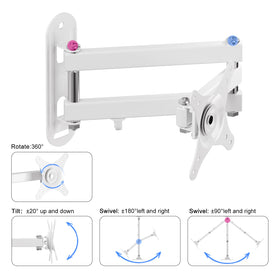 Suptek MA2720W removable TV plate supports single-person installation
