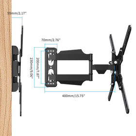 Suptek MAFD-L400 organized hardware kit for a smooth mounting experience.