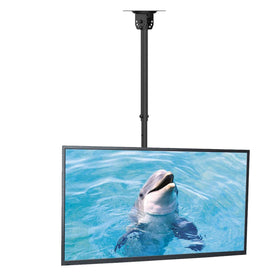 Suptek MC4602 front view ceiling mount for 26-65 inch TVs with solid profile