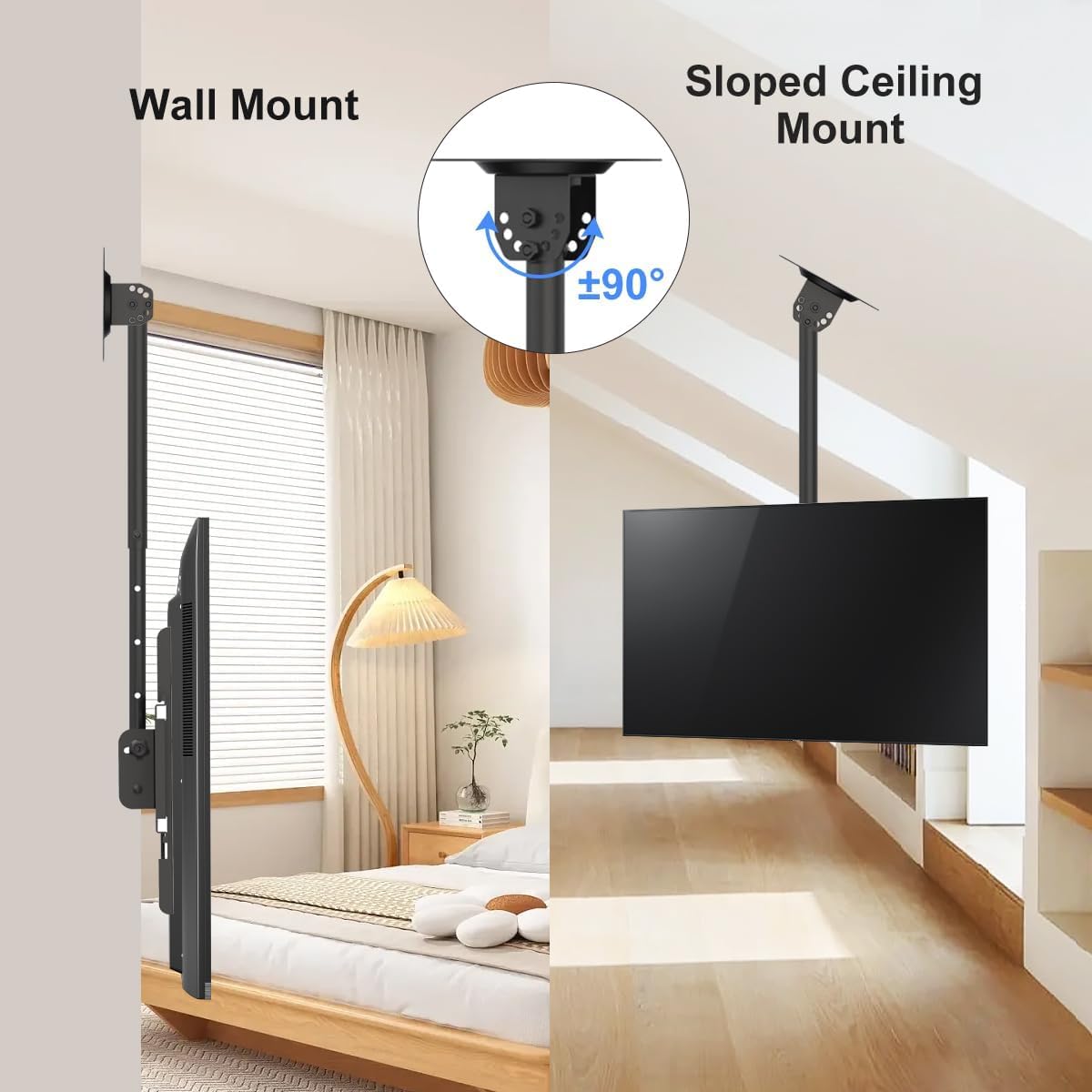 Suptek MC4602 height-adjustable arm enabling precise screen alignment