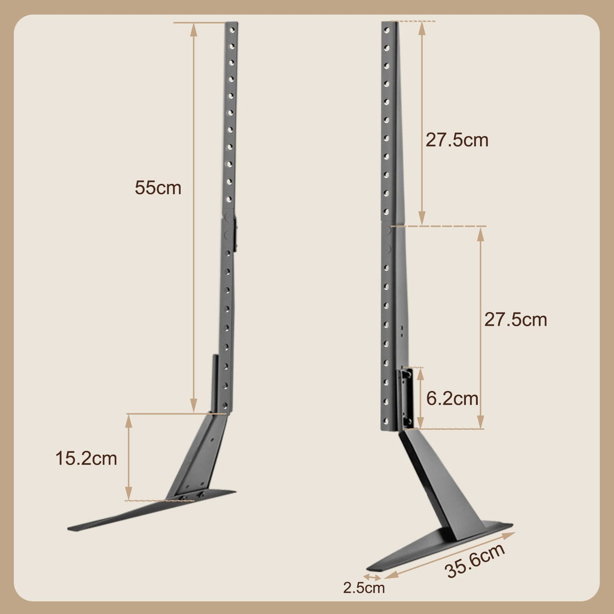 suptek ML1760 next to ruler showing scale and size compatibility benefit