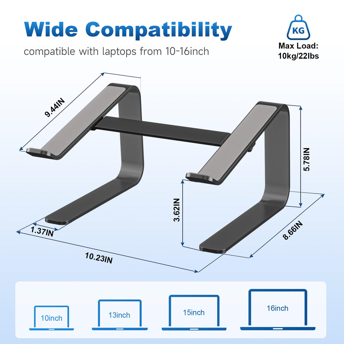 suptek side profile illustrating height lift for better posture benefit