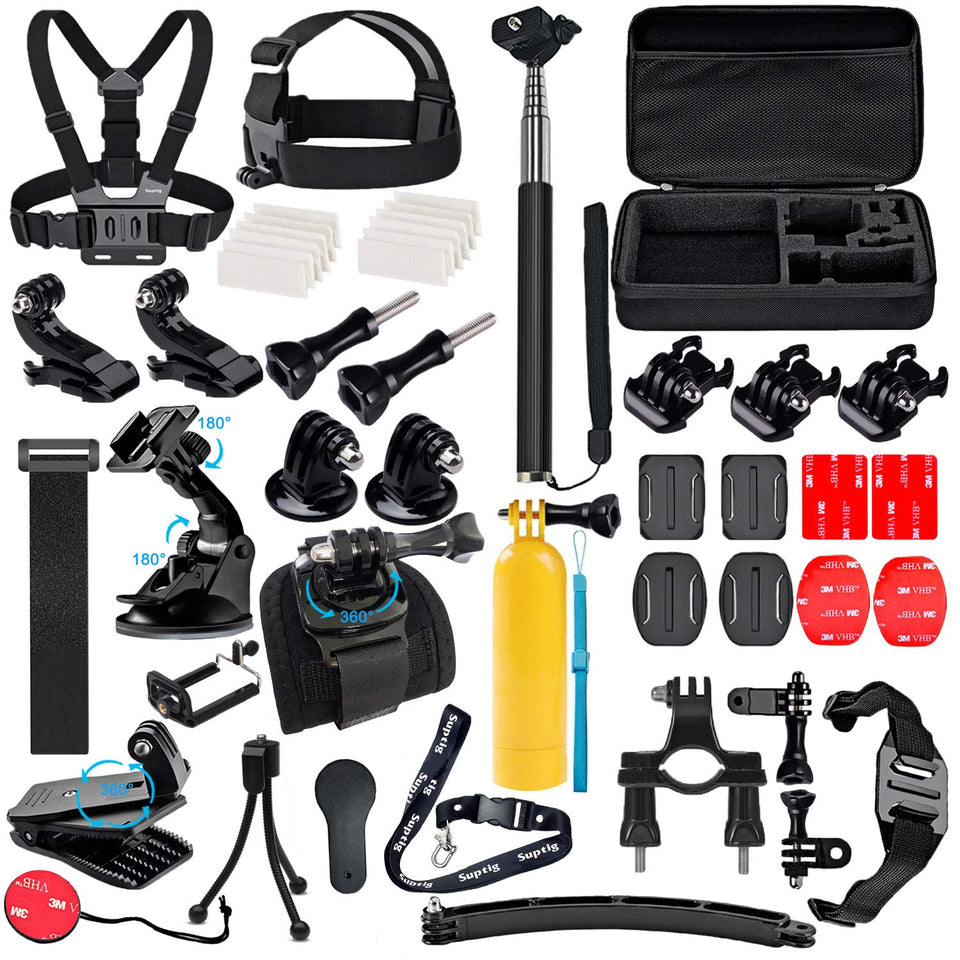 Suptig front packaging showing full 47-in-1 kit and contents benefit organized setup