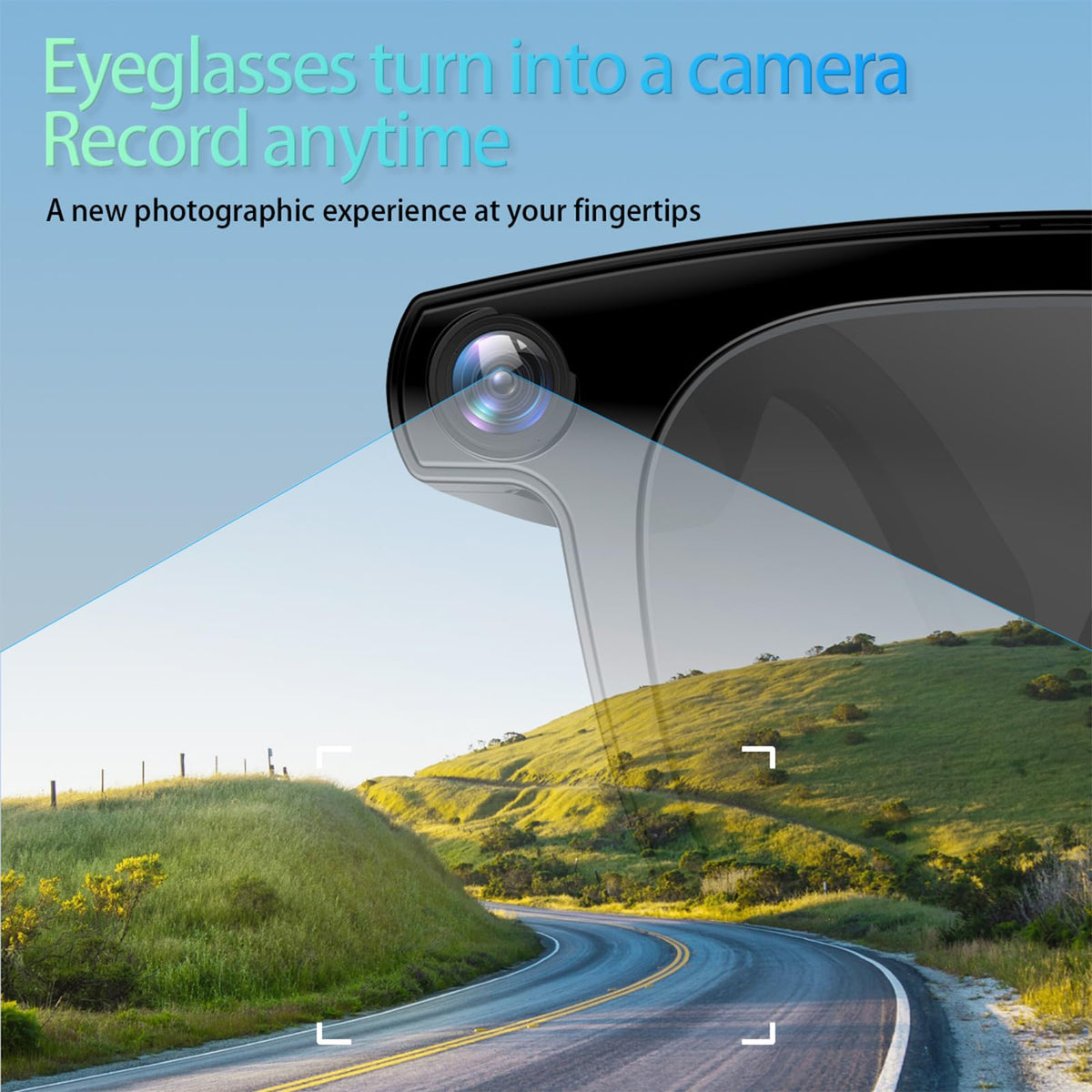 SUPXJTAI AI Glasses hands-free control with object recognition for quick insights.