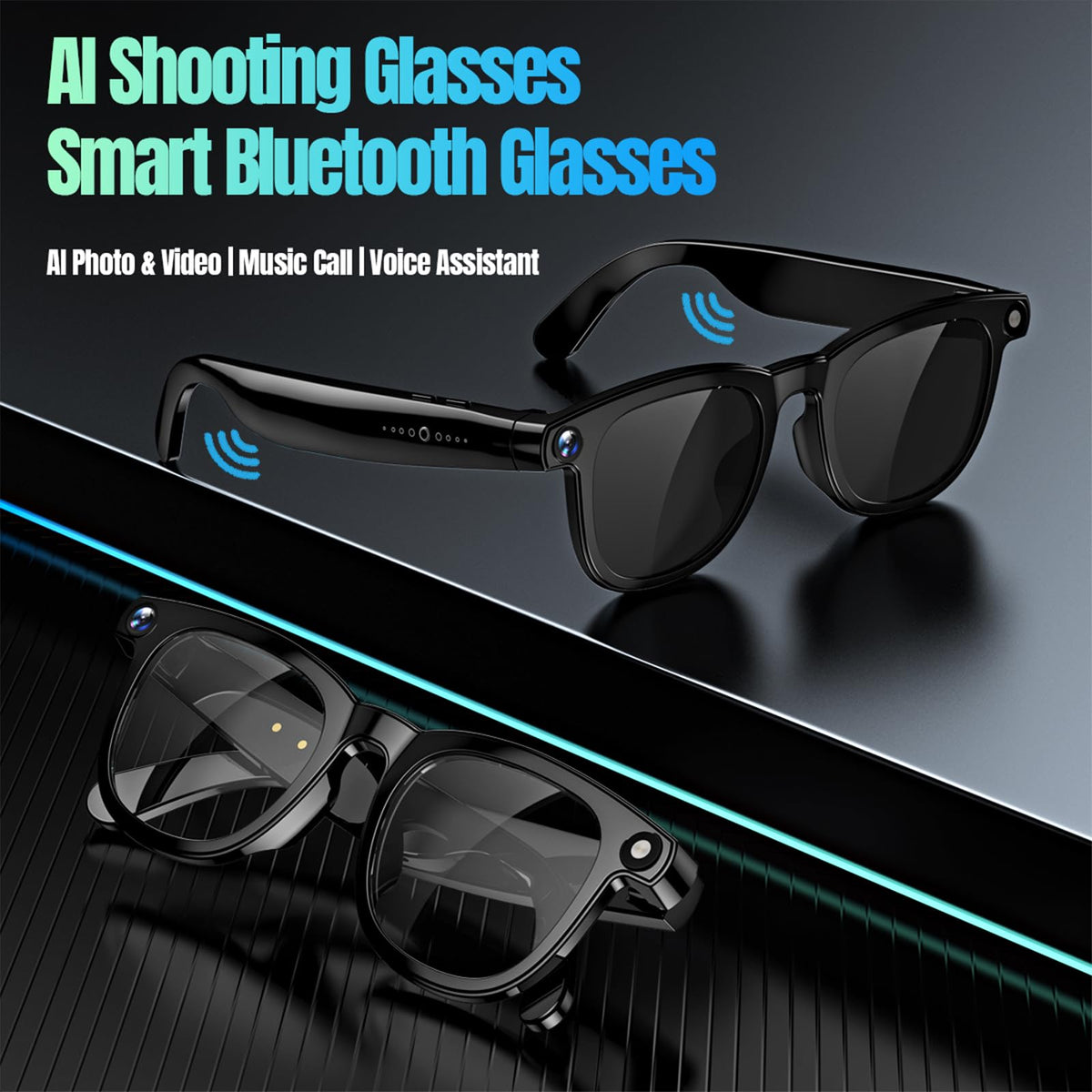 SUPXJTAI glasses ideal for vlogging, cycling, hiking, and travel experiences.