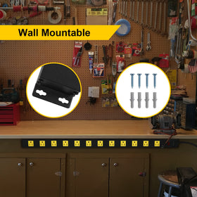 SURAIELEC wide-spaced outlets ease bulky adapters and tool charging