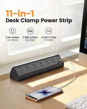 SURAIELEC 45-degree flat plug sits flush against walls to save space.