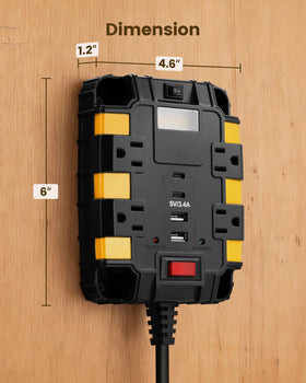 SURAIELEC four mounting holes secure fixed placements.
