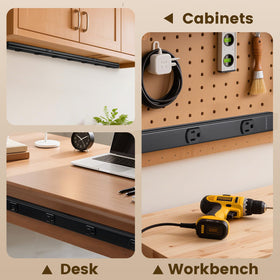 SURAIELEC 39.4-inch length provides ample reach under cabinets.