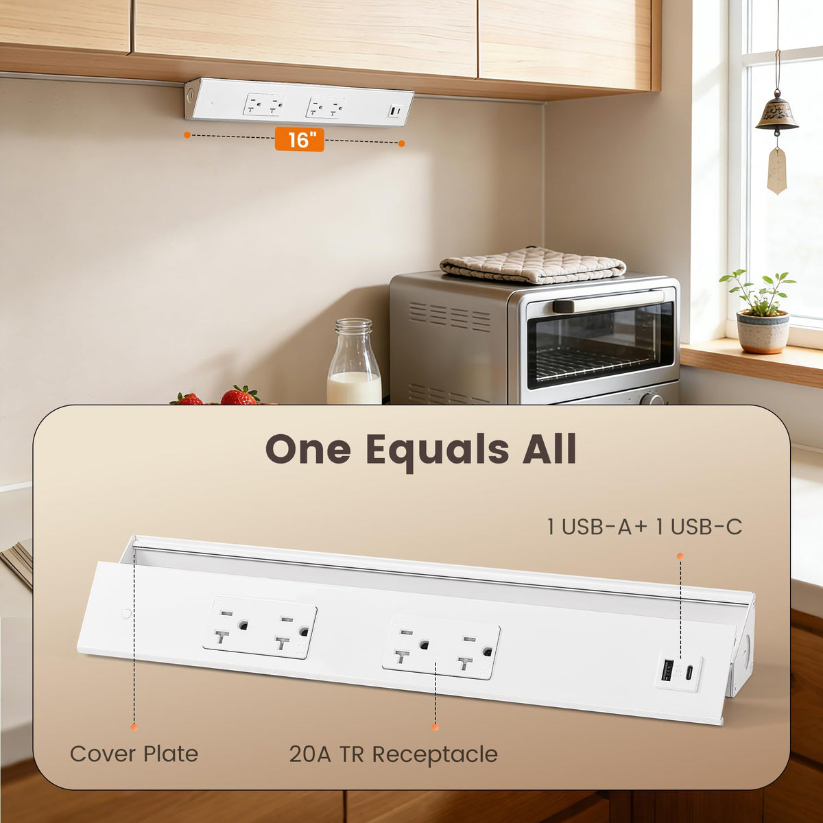 SURAIELEC USB-A and USB-C ports enable convenient device charging