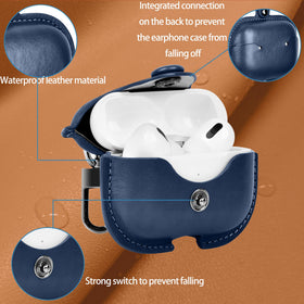 SURANBULI case with keychain keeps AirPods Pro 2/1 handy on the go.