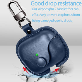 Two-piece installation design for quick fitting on AirPods Pro 2/1 case.